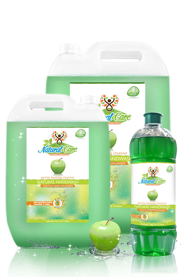 Hand Wash Regular (Green Apple) - 5 LTR