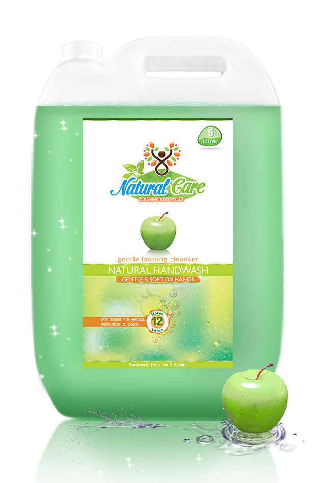 Hand Wash Regular (Green Apple) - 5 LTR