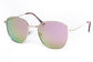 Jade Round Metal Sunglasses