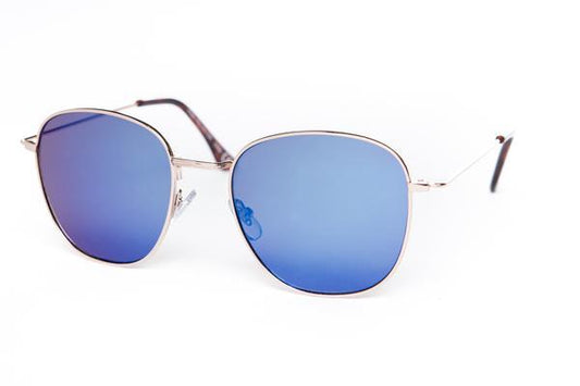 Jade Round Metal Sunglasses