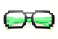 Pixel Aviator Neon Sides Glasses