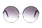 Allison Faux Leather Frame Hippie Sunglasses