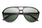 Alan Classic Plastic Aviator Sunglasses